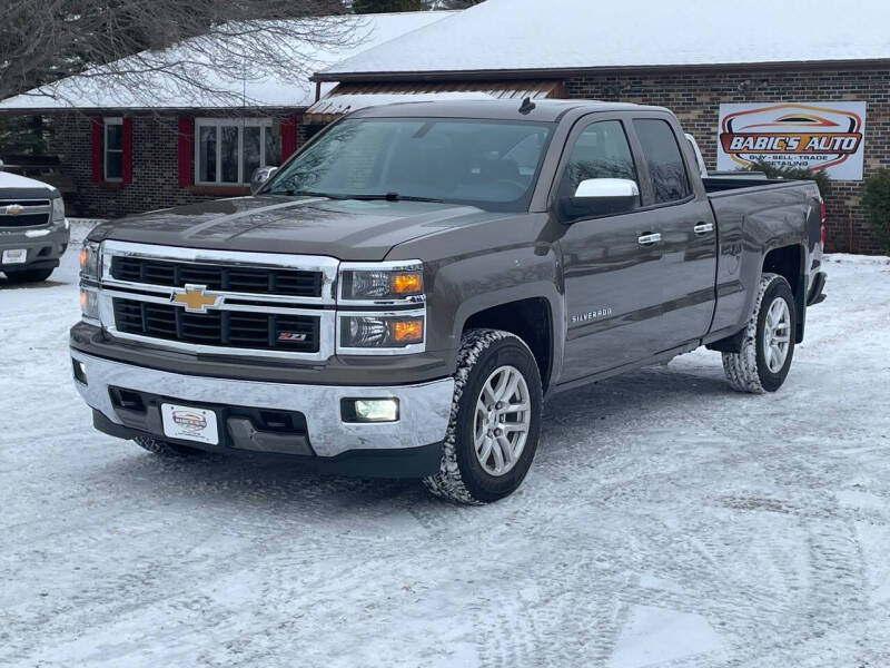 2014 Chevrolet Silverado 1500 for sale at Babic's Auto in Fergus Falls MN