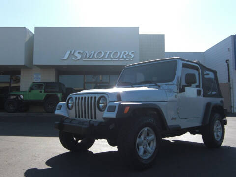 2005 Jeep Wrangler for sale at J'S MOTORS in San Diego CA