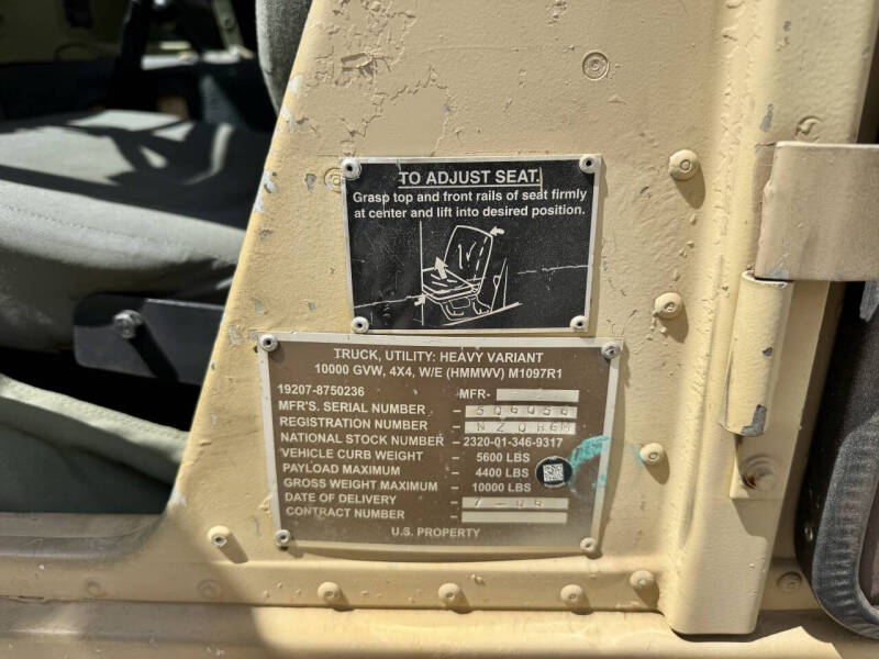 2006 HUMMER H1 Humvee HMWVV