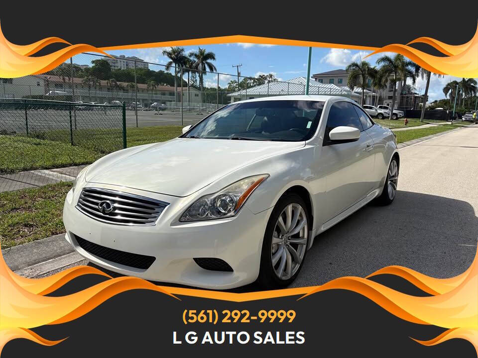 2010 INFINITI G37 Convertible RWD