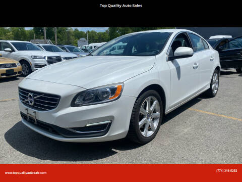 2016 Volvo S60 for sale at Top Quality Auto Sales in Westport MA