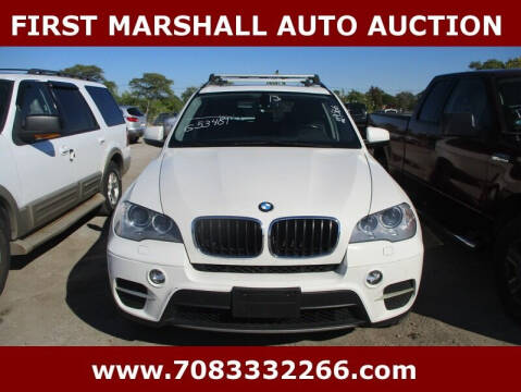 2013 BMW X5 for sale at First Marshall Auto Auction in Harvey IL