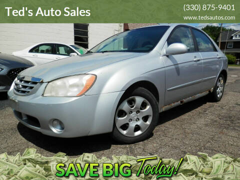 2006 Kia Spectra for sale at Ted's Auto Sales in Louisville OH