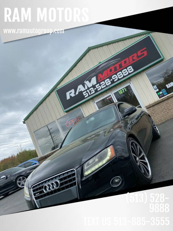 2010 Audi A5 for sale at RAM MOTORS in Cincinnati OH