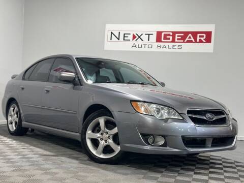 2008 Subaru Legacy for sale at Next Gear Auto Sales in Westfield IN