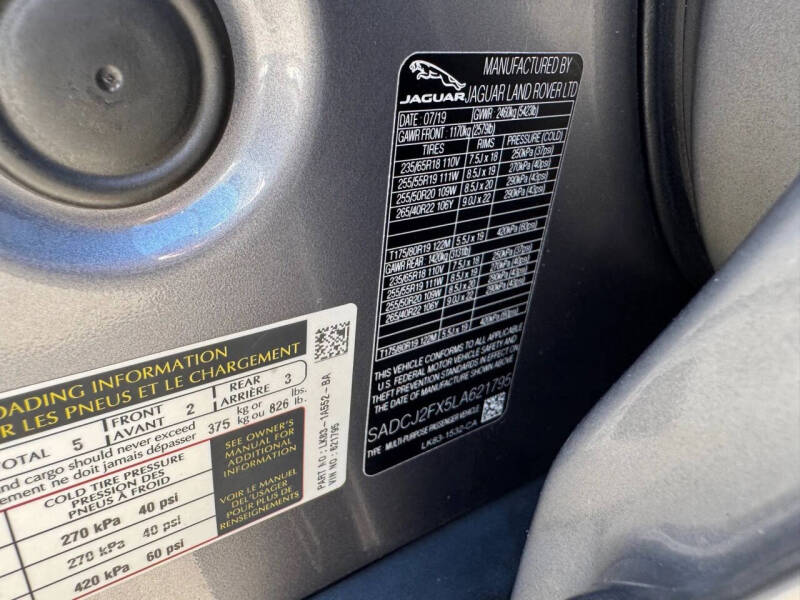 2020 Jaguar F-PACE 25t Premium