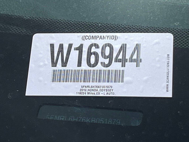 2019 Honda Odyssey EX-L