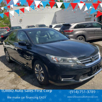 2015 Honda Accord for sale at Turbo Auto Sale First Corp in Yonkers NY