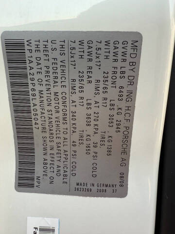 2009 Porsche Cayenne