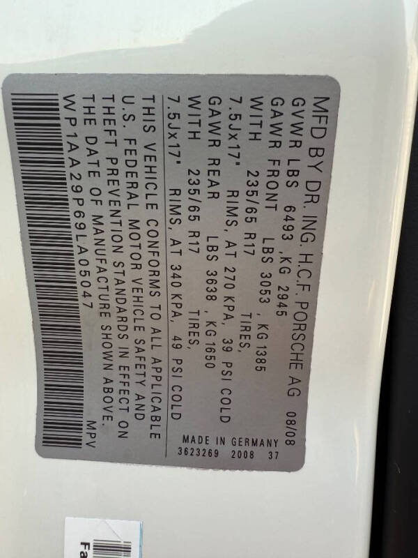 2009 Porsche Cayenne