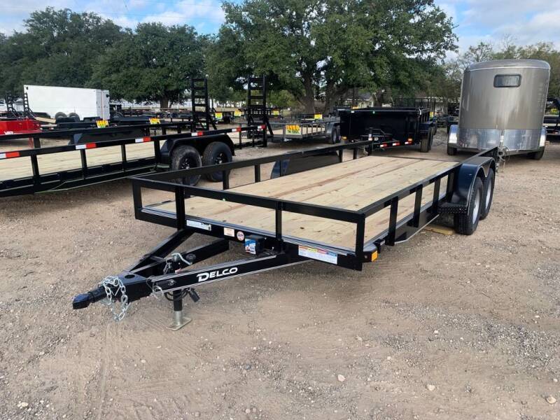 2022 DELCO  - Utility Trailer 83'' X 18'  for sale at LJD Sales in Lampasas TX