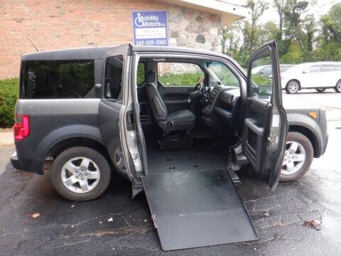 2005 Honda Element for sale at Mobility Motors LLC - A Wheelchair Van in Battle Creek MI