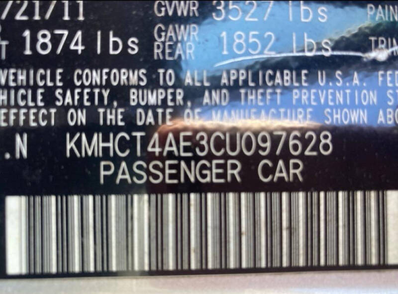 2012 Hyundai Accent GLS