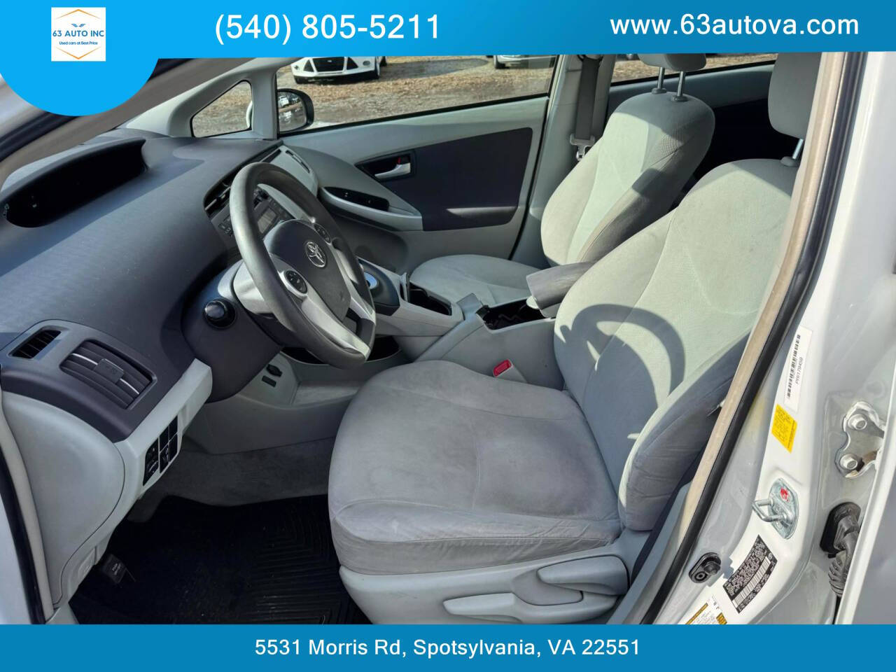 2010 Toyota Prius for sale at 63 Auto Inc in Spotsylvania, VA