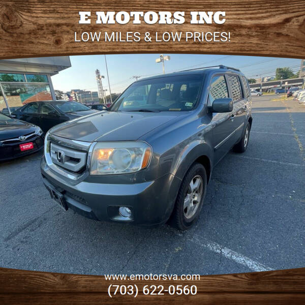 2009 Honda Pilot for sale at E Motors INC in Vienna VA