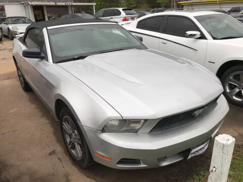 2010 Ford Mustang for sale at Simmons Auto Sales in Denison TX