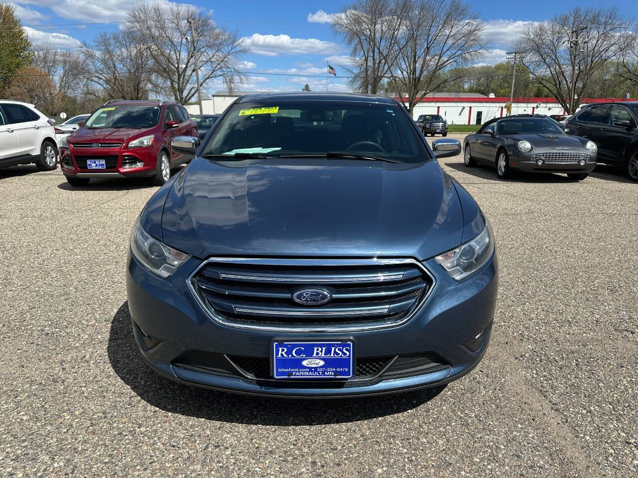 Blue 2019 Ford Taurus Limited AWD Limited 4dr Sedan 2