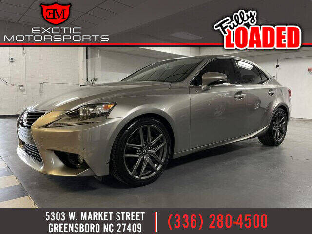2014 Lexus IS 250 for sale at Exotic Motorsports in Greensboro NC