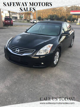 2012 Nissan Altima for sale at Safeway Motors Sales in Laurinburg NC