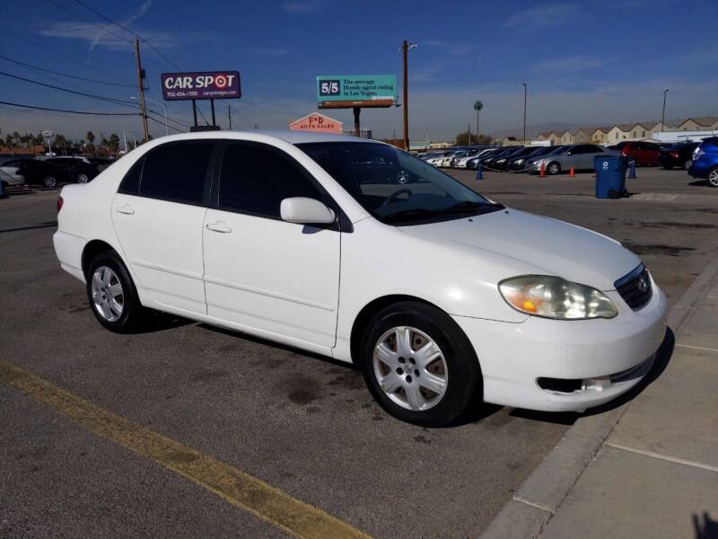 2005 Toyota Corolla for sale at Car Spot in Las Vegas NV