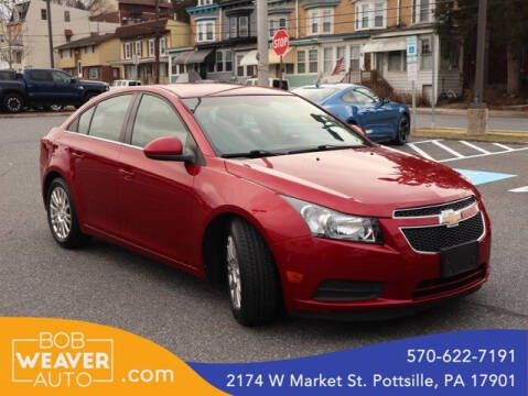 2012 Chevrolet Cruze for sale at Bob Weaver Auto in Pottsville PA