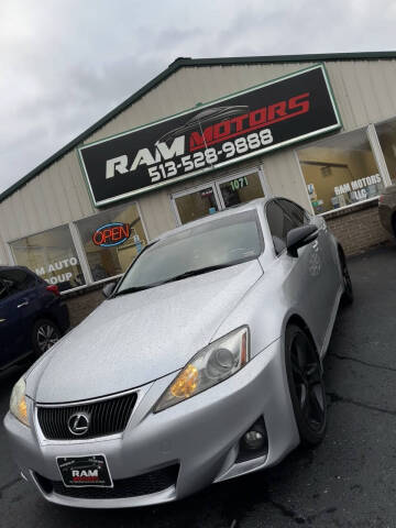 2011 Lexus IS 250 for sale at RAM MOTORS in Cincinnati OH