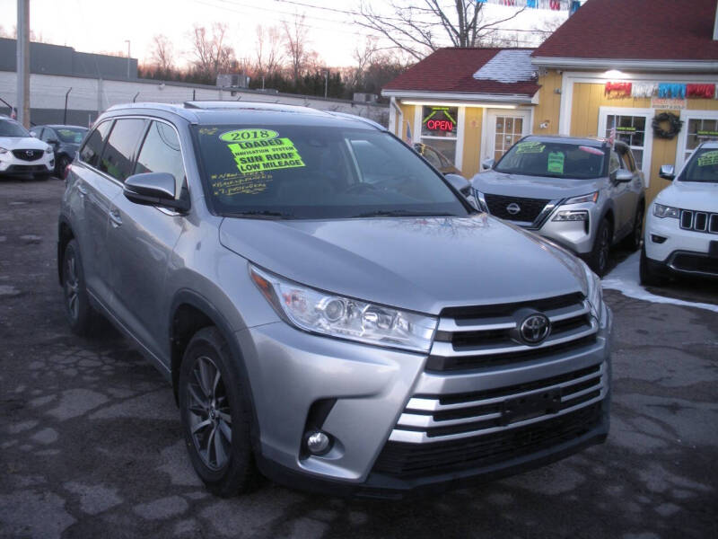 2018 Toyota Highlander for sale at One Stop Auto Sales in North Attleboro MA