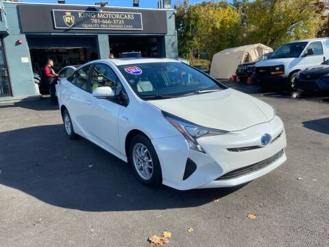 2016 Toyota Prius for sale at King Motorcars in Saugus MA