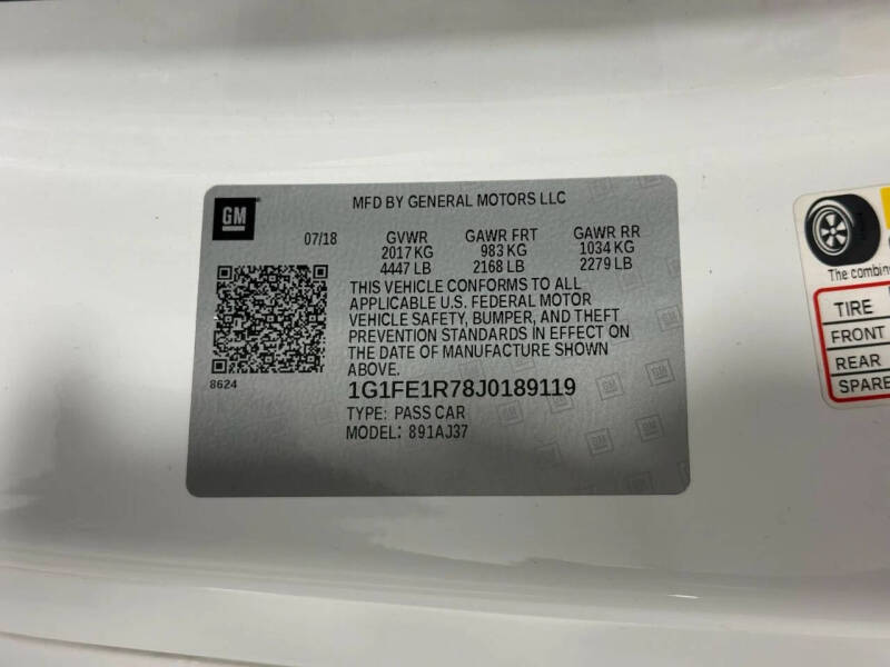 2018 Chevrolet Camaro SS