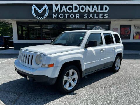 2011 Jeep Patriot for sale at MacDonald Motor Sales in High Point NC