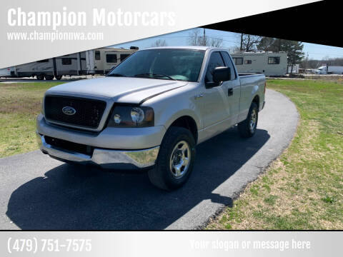 2006 Ford F-150 for sale at Champion Motorcars in Springdale AR