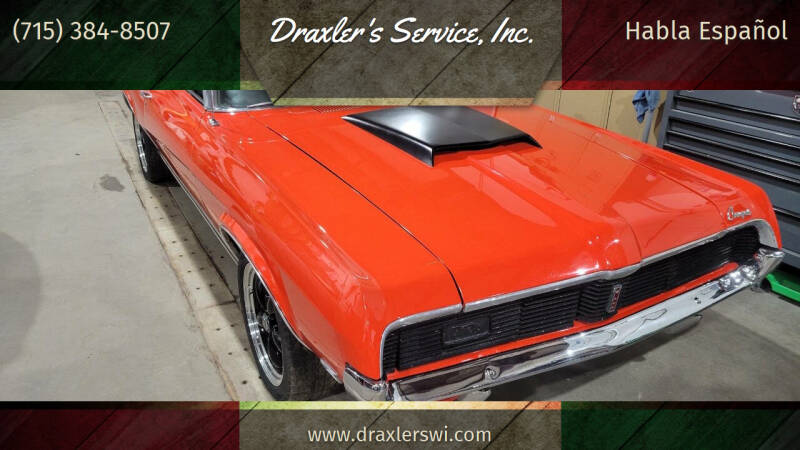 1969 Mercury Cougar for sale at Draxler's Service, Inc. in Hewitt WI
