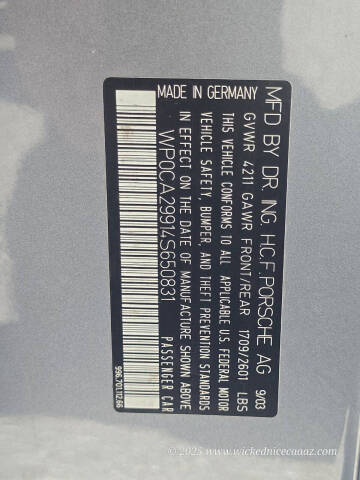 2004 Porsche 911 Carrera