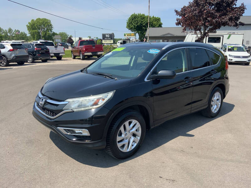 Used 2015 Honda CR-V EX-L with VIN 2HKRM4H76FH623252 for sale in Traverse City, MI
