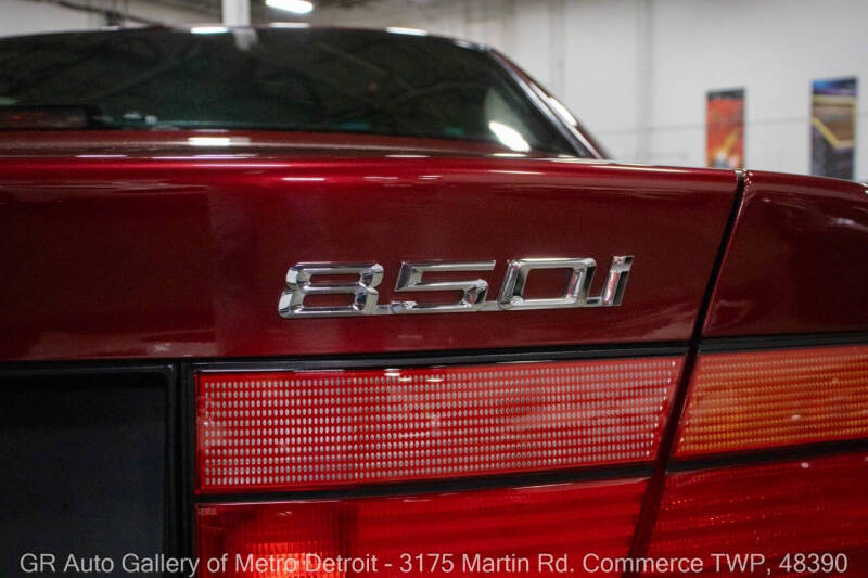 1991 BMW 8 Series 850i