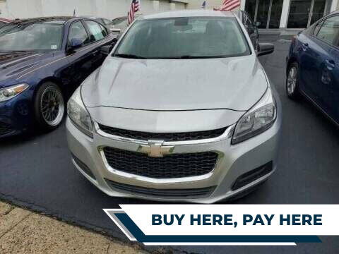 2014 Chevrolet Malibu for sale at 599Down - Everyone Drives in Runnemede NJ