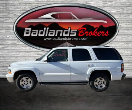 2005 Chevrolet Tahoe for sale at Badlands Brokers in Rapid City SD
