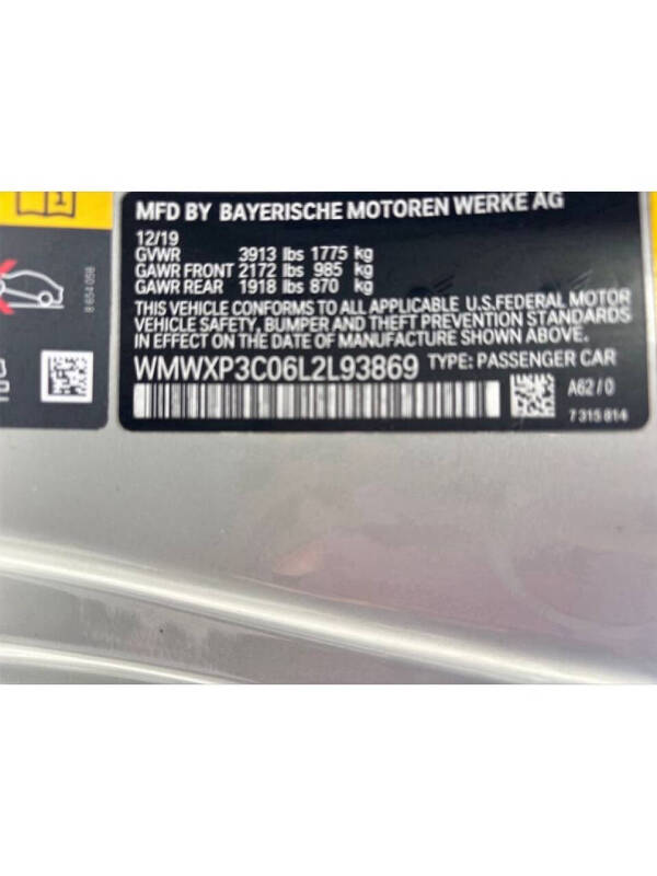 2020 MINI Hardtop 2 Door Cooper SE