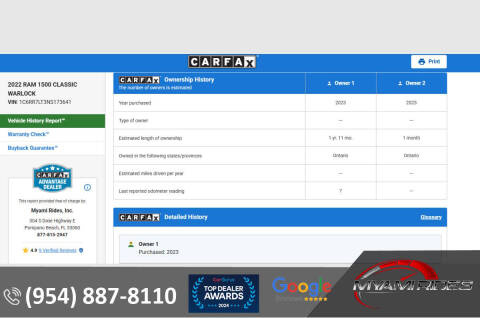 2022 RAM 1500 Classic Warlock