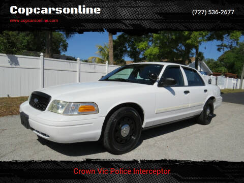 2011 Ford Crown Victoria for sale at Copcarsonline in Largo FL