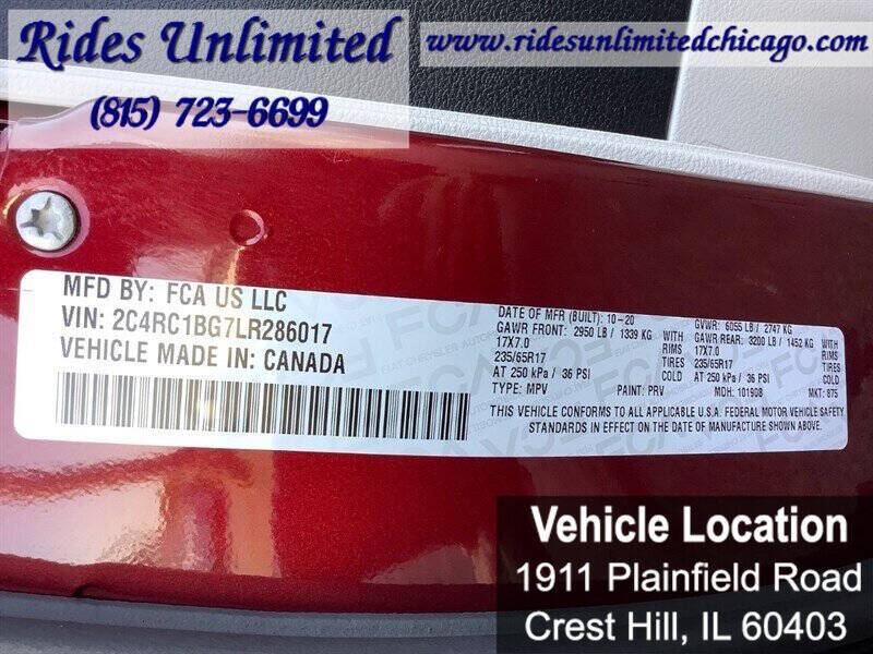 2020 Chrysler Pacifica Touring L