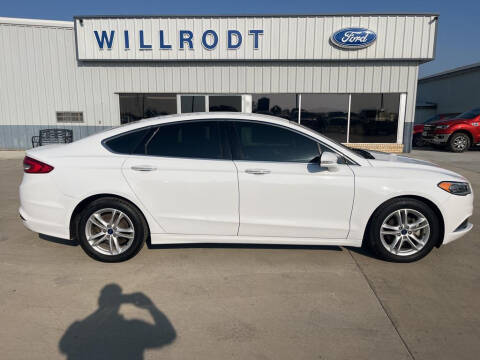 2018 Ford Fusion for sale at Willrodt Ford Inc. in Chamberlain SD