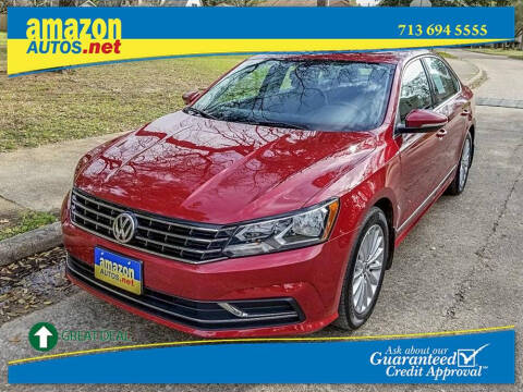 2016 Volkswagen Passat for sale at Amazon Autos in Houston TX