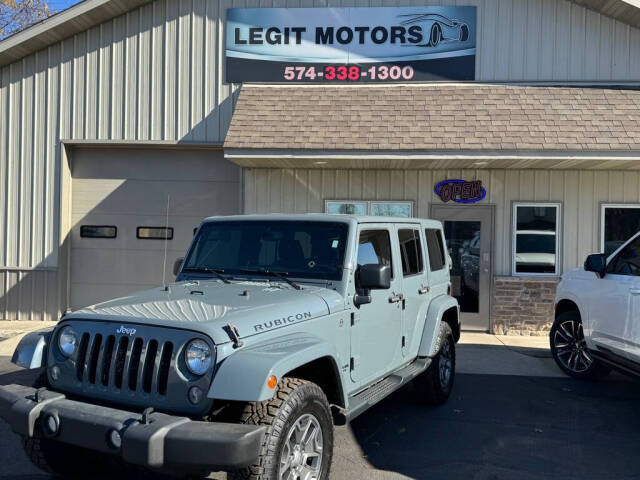 2015 Jeep Wrangler Unlimited for sale at Legit Motors in Elkhart, IN