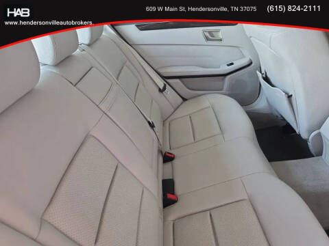 2014 Mercedes-Benz E-Class