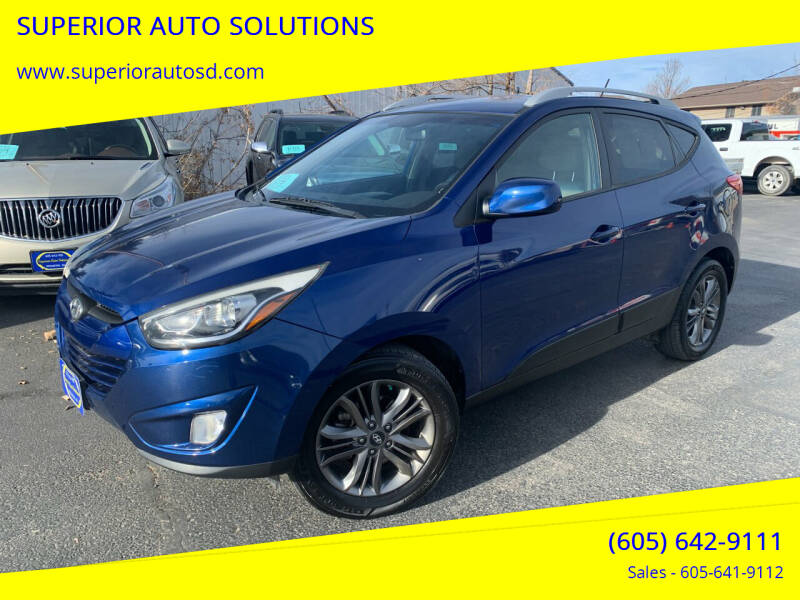 2015 Hyundai Tucson for sale at SUPERIOR AUTO SOLUTIONS in Spearfish SD