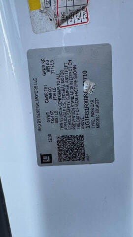 2019 Chevrolet Camaro LS