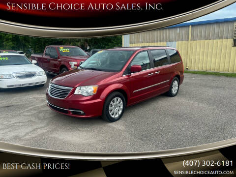2016 Chrysler Town and Country for sale at Sensible Choice Auto Sales, Inc. in Longwood FL