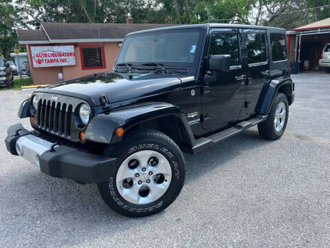 2013 Jeep Wrangler Unlimited for sale at Auto Liquidators of Tampa in Tampa FL