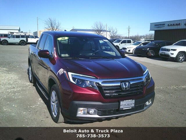 2020 Honda Ridgeline for sale at BELOIT AUTO & TRUCK PLAZA INC in Beloit KS
